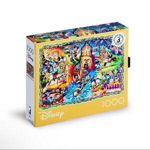 New! Disney 1000-Piece Select Jigsaw Puzzle Featuring Mickey’s Carnival